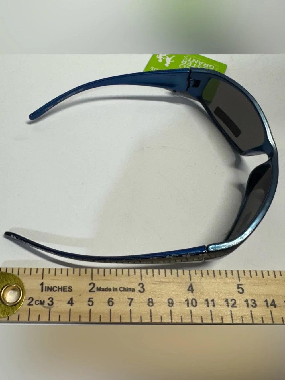 Foster Grant Kids Blue Soccer Sunglasses with Dark Lenses